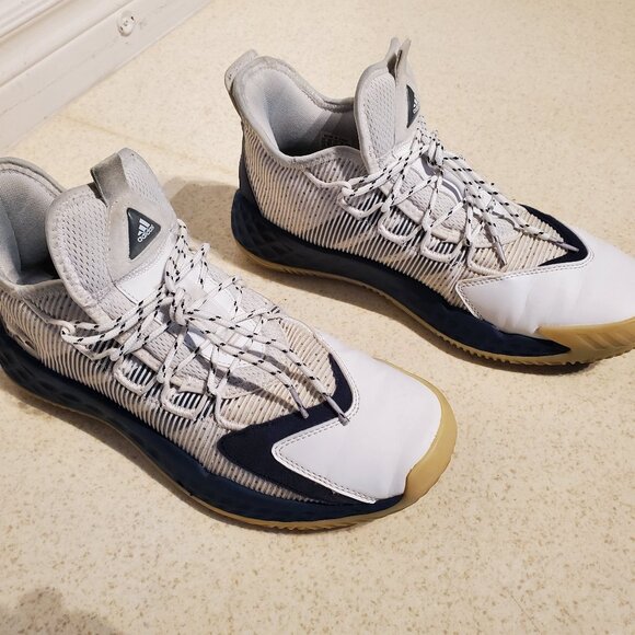 Authentic Men's Adidas Pro Boost Sneakers "Navy Blue" - Size 11 - Ultra Clean - Picture 2 of 9